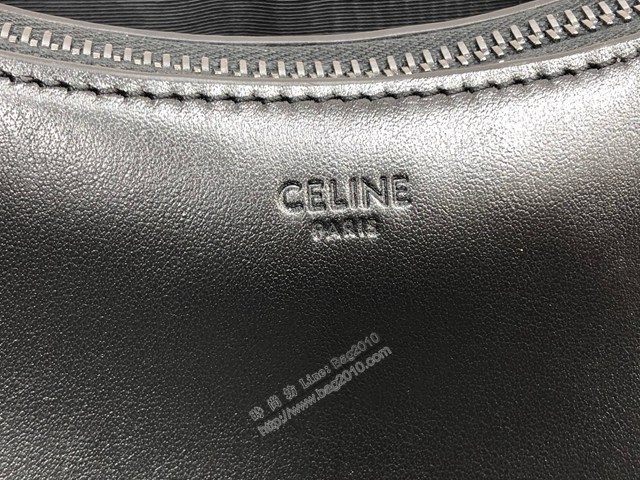 Celine專櫃2022新款肩背女包 賽琳AVA中號光滑牛皮革鏈條手袋新版鏈條腋下包 sldj2232